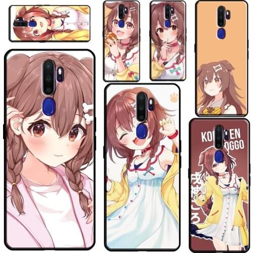 Inugami Korone Hololive For OPPO A52 A72 A91 A5 A9 A31 A53 2020 Reno2 Z Find X2 X3 Pro A3S A5S A1K A15 A93 Case