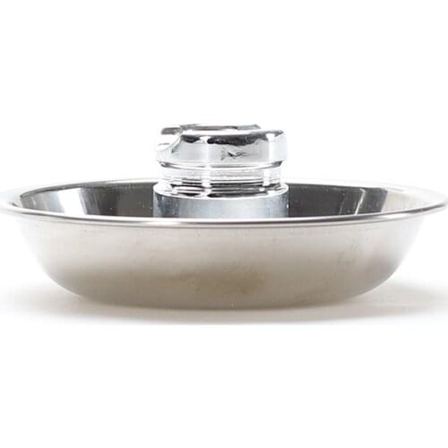 Moxa extinguisher holder with tray Stainless Steel