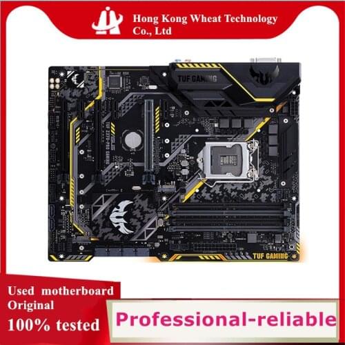 For ASUS TUF Z370-PRO GAMING Motherboard Socket LGA 1151 DDR4 M.2 nvme ssd For Intel Z370 Original Desktop Used Mainboard