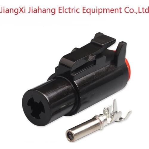 DTHD06-1-8S Free shipping 200sets DJ70110A-2.3-21 1Pin Deutsch Car Electrical Wire Connectors for VW,BMW,Audi,Toyota,NISSAN