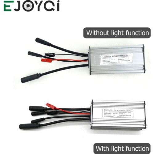 EJOYQI Ebike KT Controller 36V 48V 22A 25A 500W 9 Mosfets Light Function Whole Water Proof Plug Electric Bicycle Controller