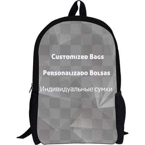 FORUDESIGNS welcome custom school bags for teenager boys and girls Satchel back to school children book bags students backpack