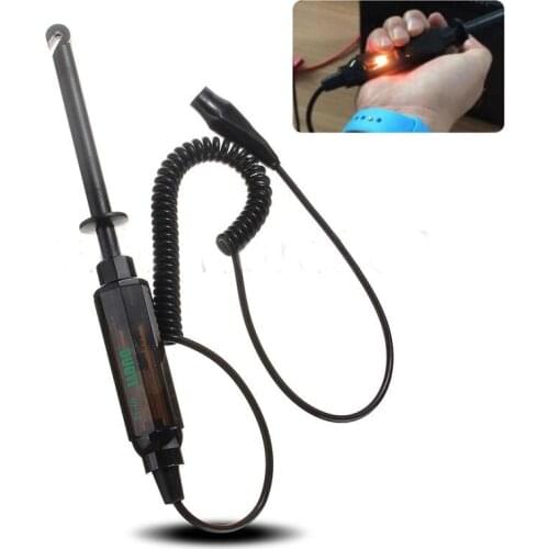 JX-LCLYL Car Truck Universal Circuit Tester DC 6V/12V/24V Hook Probe Light Test Pencil