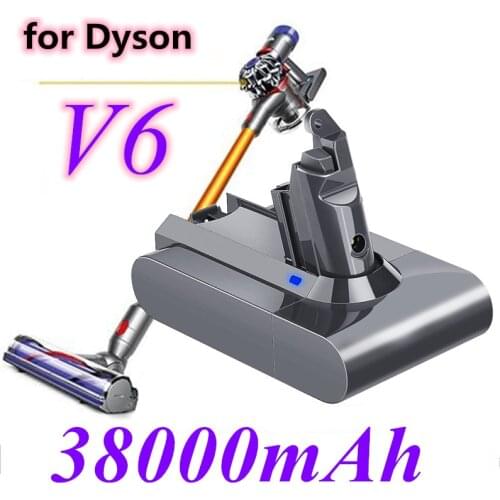 New Dyson dc62 battery 38000mAh 21.6V Li-ion Battery for Dyson V6 DC58 DC59 DC61 DC62 DC74 SV07 SV03 SV09 Vacuum Cleaner Battery