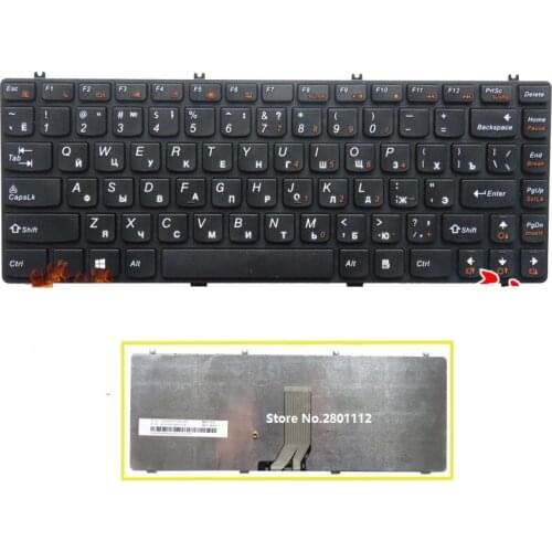 SSEA New Russian Keyboard black for LENOVO Y470 Y470A Y471 Y470P Y470N laptop RU Keyboard