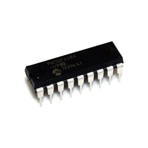 Qixinruite 100% nuevo y original Microcontrolador 16F628 PIC16F628A PIC16F628A-I/P DIP-18, 5 uds., chip en stock