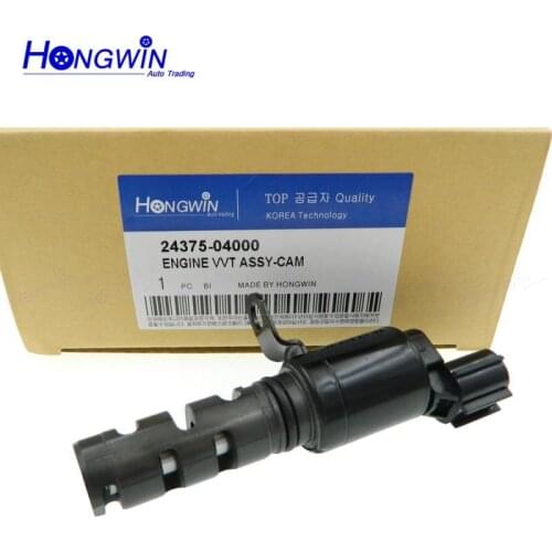 Genuine No.: 24375-04000 VVT Camshaft Timing Control Valve Fits Hyundai Morning G4LA 2011 For Kia 2437504000