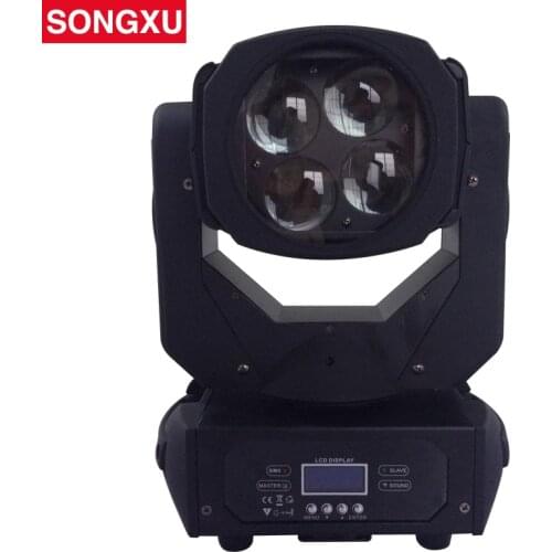 SONGXU 4*25W RGBW 4in1 LED super beam moving head light Professional stage lighting for dj pub party wedding lighting/SX-MH0425