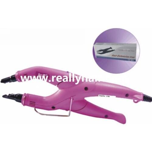 Hair extension fusion connectors 668 size color pink