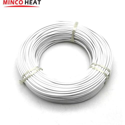Far Infrared Carbon Fiber Heating Cable 36K 48K Silicone Rubber Fluoropolymer Electrical Floor Heating Wire Heating Cable