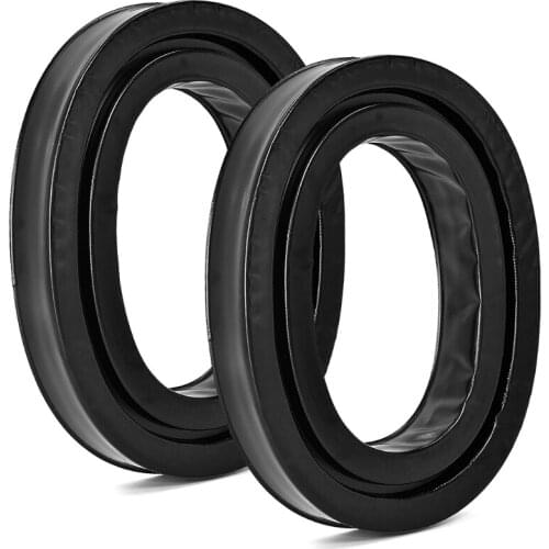 2pcs Silicone Gel Ear Pads Cushion Headphone Cover Headset Earmuffs for WorkTunes Hearing Protector