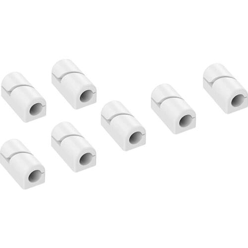 Hot 20 Pcs Cable Holder Clips, Cable Management Cord Organizer Clips Silicone Self Adhesive for Desktop USB Charging Cable