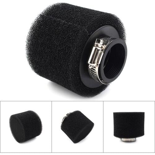 40mm Motorcycle Straight Black Foam Motorcycle Air Filter for XR50 CRF50 XR CRF 110CC 125CC 150CC Buggy DIRT BIKE ATV Motorbike