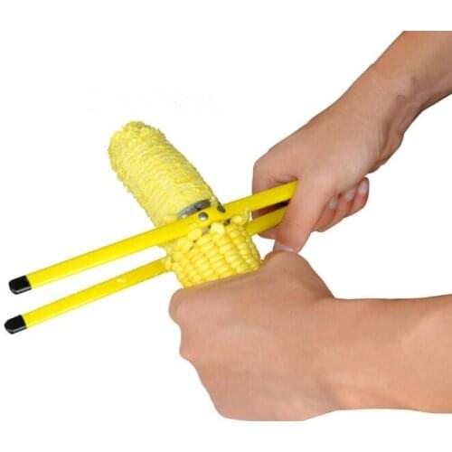 1PC Stainless Steel PVC Corn Stripping Machine Vegetable Cooking Helper Corn Shavings Peeler Corn Stripper Kitchen Tools ELB 07