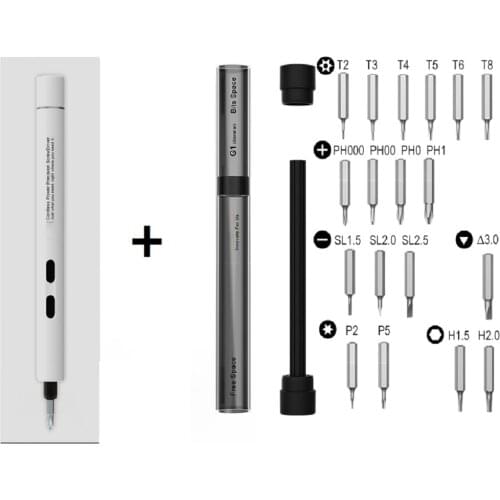 Electric Power Screwdriver Portable Cordless Magnetic Screwdriver Precision Hand Bit Set For Laptop PC Cell Phone Repair Tools