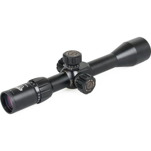 Quality guarantee tactical 4-16x44 SFIRF rifle scope red/green mil dot scope one piece tube gz10279