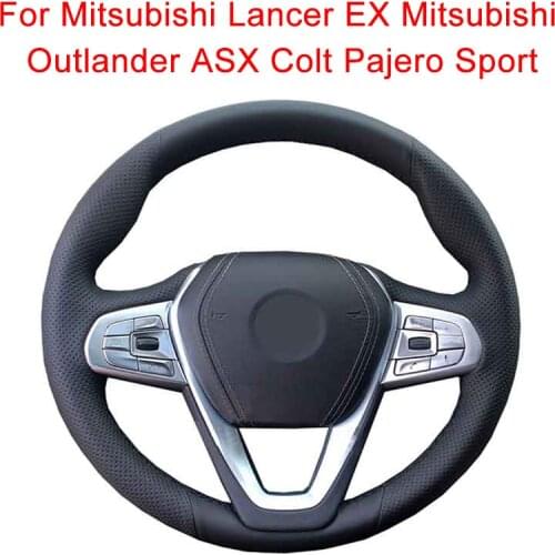 Customized Car Steering Wheel Cover For BMW G30 530i 540i 520d 530e 2016-2018 G32 GT 630i 630d Leather Braid For Steering Wheel