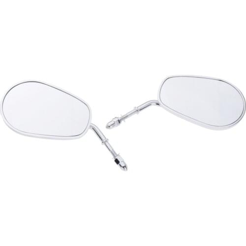 MagiDeal Motorcycle Handlebar Rear View Side Mirrors Fit for Harley Fatboy