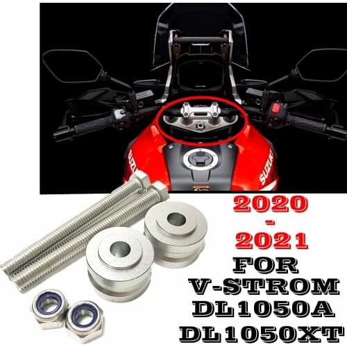Motorcycle Accessories CNC handlebar risers Height up Adapters For Suzuki DL1050XT DL1050A V-Strom V Strom VSTROM DL1050 2020