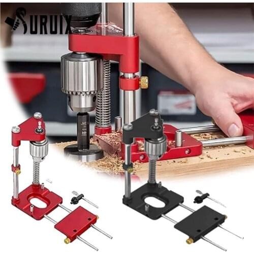 New Universal High Precision Jig Dowel Cam Jig,Woodworking Hole Drill Punch Positioner Guide Locator Portable Drilling Locator