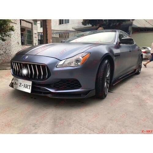 2018-2020 carbon fiber front lip for Maserati QuattroPorte carbon fiber front spoiler for QuattroPorte carbon fiber front chin