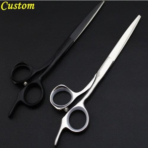 Custom professional high quality Japan 9cr 5.5 / 6 / 6.5 inch hair scissors makeup shears cutting barber hairdressing scissors