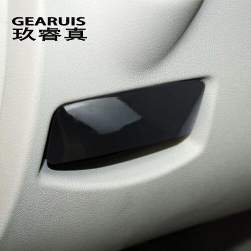 Car Styling Handbrake handle For Mercedes Benz C E Class CLS GLK W212 X204 W204 Parking Brake Release Handle Cover Stickers Trim