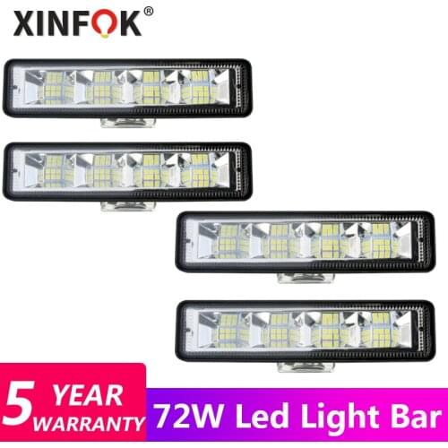 Led Light Bar Flood Spot Light LED Work Light Driving Lamp For Auto Motorcycle Truck Boat Tractor Trailer Offroad 12V24V
