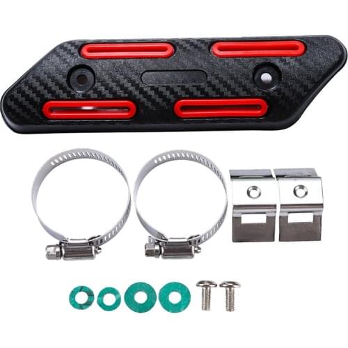 25mm To 51mm Exhaust Muffler Pipe Heat Shield Cover Guard For KTM For HUQVARNA SUZUKI GAS-GAS SHERCO HONDA KAWASAKI Motorcycle