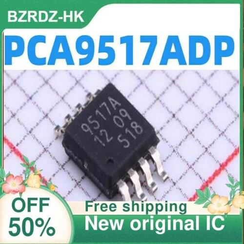 Free shipping 2PCS/lot PCA9517ADP MSOP8 New original IC