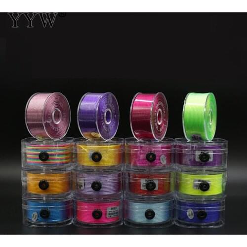 31-33m 2mm Nylon Cord Thread Soft Satin Chinese Knot Macrame Cord Bracelet Braided String DIY Tassels Beading String Thread Rope