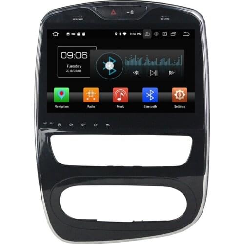 4GB+32GB Octa Cor 10.1" Android 8.0 Car DVD Player for Renault Clio 2016 2017 2018 Car Radio GPS Bluetooth WIFI USB Mirror-link