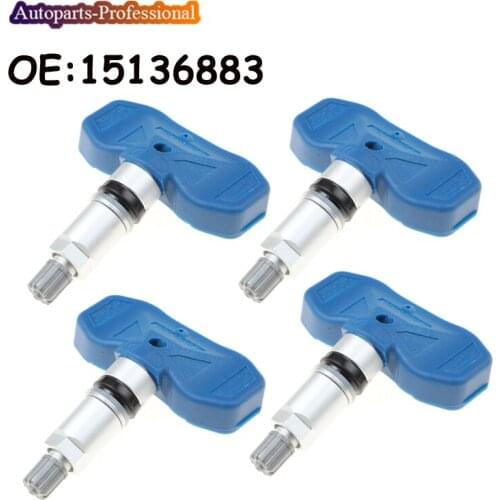 4 PCS Car 15136883 For Chevrolet Silverado Cadillac Escalade EXT GMC Sierra Yukon 1998-2005 TPMS Tire Pressure sensor 315MHZ