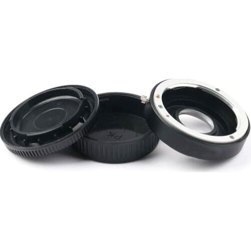 SLR Camera Lens Adapter with Glass for Nikon AFS Lens for Pentax K3 K-3II K5 K-5II K7 Kr Kx K100D K10D PK Mount Camera (AI-PK)
