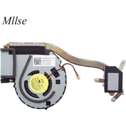 Free Shipping Laptop Cooling heatsink fan for DELL Inspiron 15Z 5523 Radiator W0K85 N5RM9