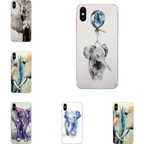 Cases Watercolor Elephant For Xiaomi Redmi mi10 lite Pro Note 9 PRO Max 9s Mi9 K30 K20 Pro 5G