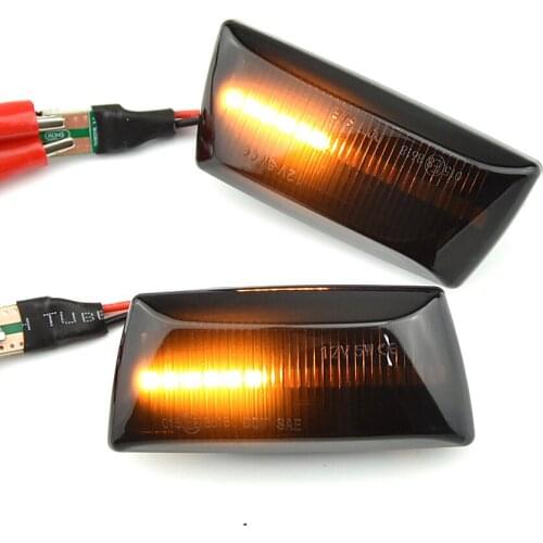 For Opel Insignia Astra H Zafira B Corsa D For Chevrolet Cruze Led Dynamic Side Marker Turn Signal Light Sequential Blinker