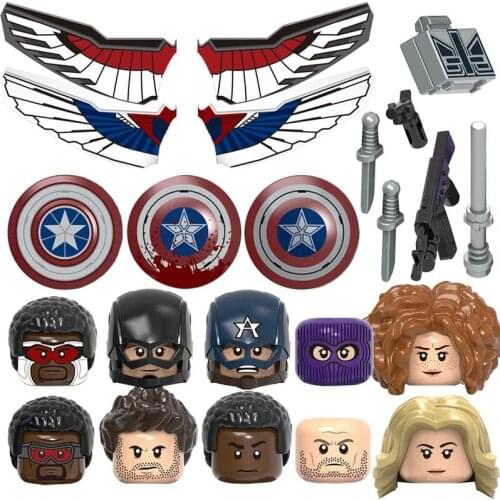 Single models Figures Head accessories Building Blocks toys for children Series-028 X0313 XH1704 XH1705 XH1706 XH1707 XH1708