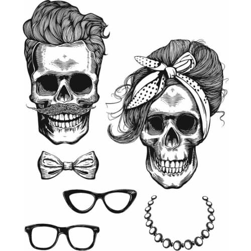 Halloween Wicked Hipsters Metal Cutting Dies Stamps Scrapbooking Make Album Greeting Card Handmade DIY Embossing Craft New 2021