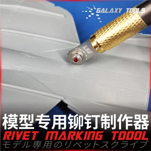 GALAXY Tools Corner/Rivet Maker Marking Tool & Knife with Handle Model Hobby Craft Building Accessories Tool