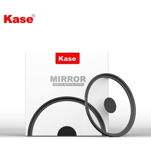 Kase 58mm 77mm 95mm Mirror Filter With Adapter Ring Kit for Creating Donut Bubble-shape Effect Bokeh