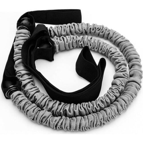 2PCs Ab Roller Wheel Pull Rope Waist Abdominal Slimming Equipment Fitness Exercise Resistance Band( Not include the Wheel)