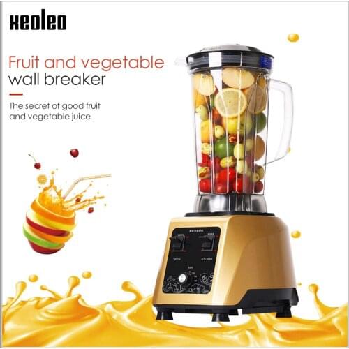 Xeoleo 3.8HP BPA Free Food mixer Commercial Blender mixer 4L Heavy Duty Blender 2800W Food Processor Ice Smoothie Bar Blender