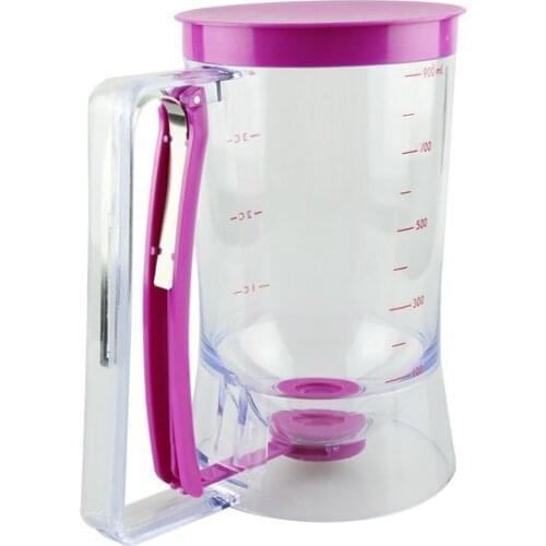 DIY Cupcake Pancake Cake Cream Mix Dispenser Funnel Measuring cup Bakeware Kitchen Mould Accessory Tool Muffins Dispenser -35