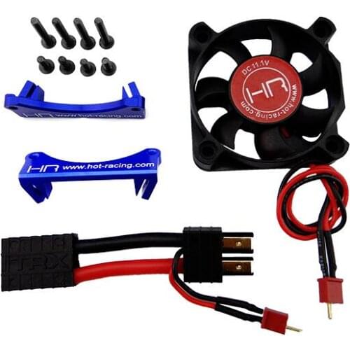 Monster Blower Motor heat sink Fan with Mount For Hraxxas X-MAXX 1/5 Monster Truck 6061-T6 RC