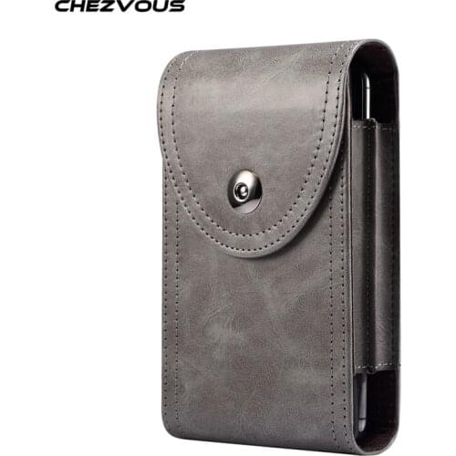 New Leather Phone Belt Case 2 Pouch Design Flip Cover for Samsung s11 s10e S9 S8 S10 plus Note10 9 8 A9 A8 A7 C9 Belt Clip Waist