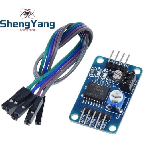 1pcs ShengYang PCF8591 AD / DA Conversion of Digital Converter Module Temperature Illumination For Arduino