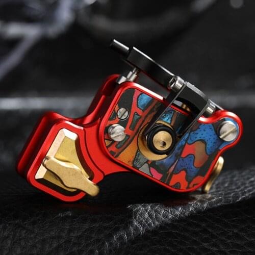 Premium Rotary Tattoo Machine Gun for Pro Tattoo Artists Double Spring Desgin