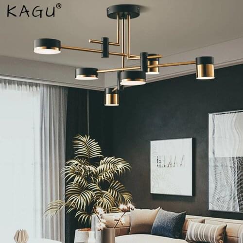 Nordic Chandelier Living Room Restaurant Lamp New Light Luxury Modern Minimalist Dining Room Creative Bedroom Lamp