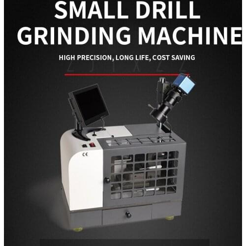 TX-6A Small Drill Sharpening Machine HD Zoom Camera, Smart Display, Strong Power Small Drill Grinding Machine
